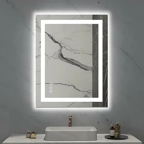 LED Bathroom Mirror – Backlit + Front Lit | Commercial Grade | Hospitality - Image 2