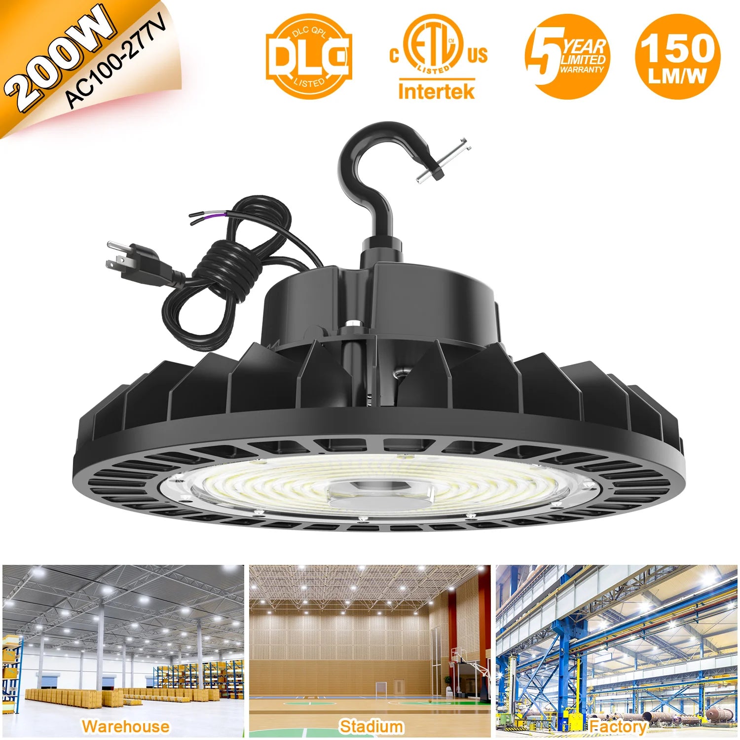 Lush Global Signature: Titan Series 200W Ultra-High Bay LED - Image 2