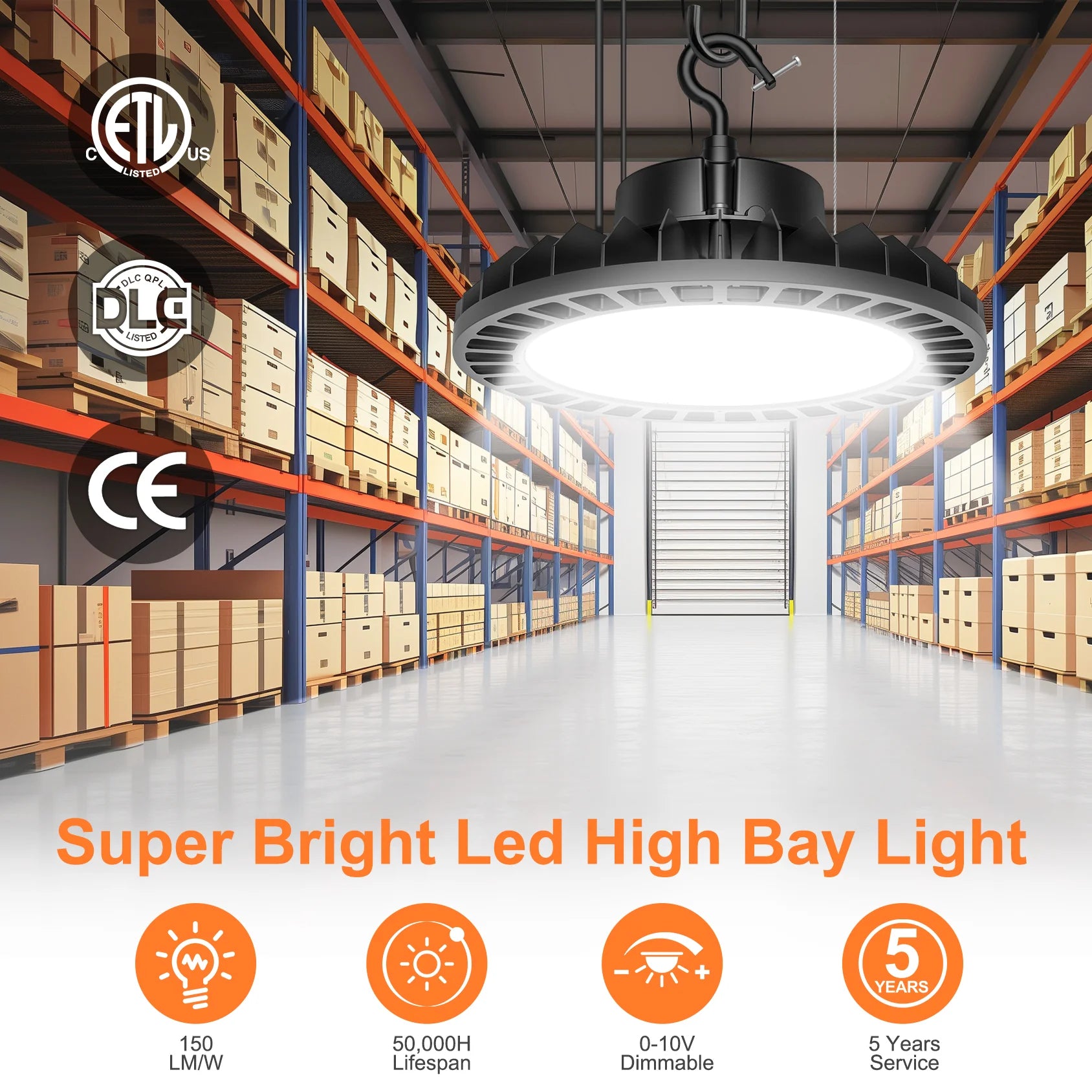 Lush Global Signature: Titan Series 240W Max-Output High Bay - Image 7