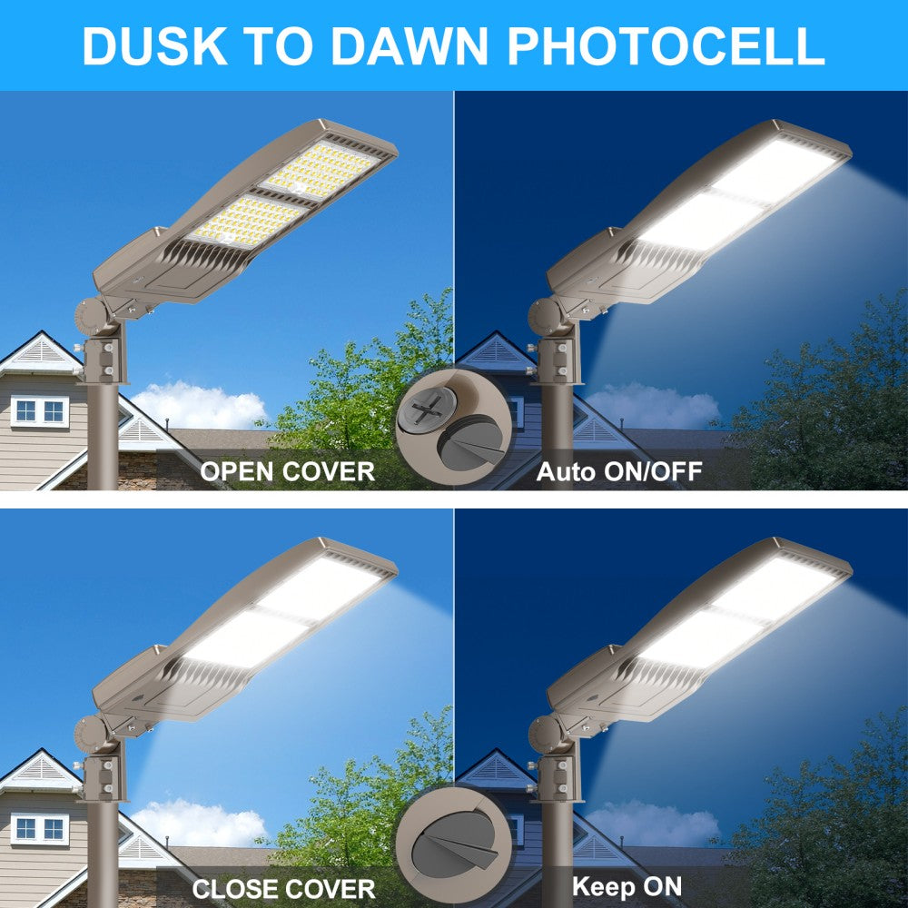 Lush Atlas Heavy-Duty LED Parking Lot Light | 150W - 450W Industrial Shoebox - Image 4