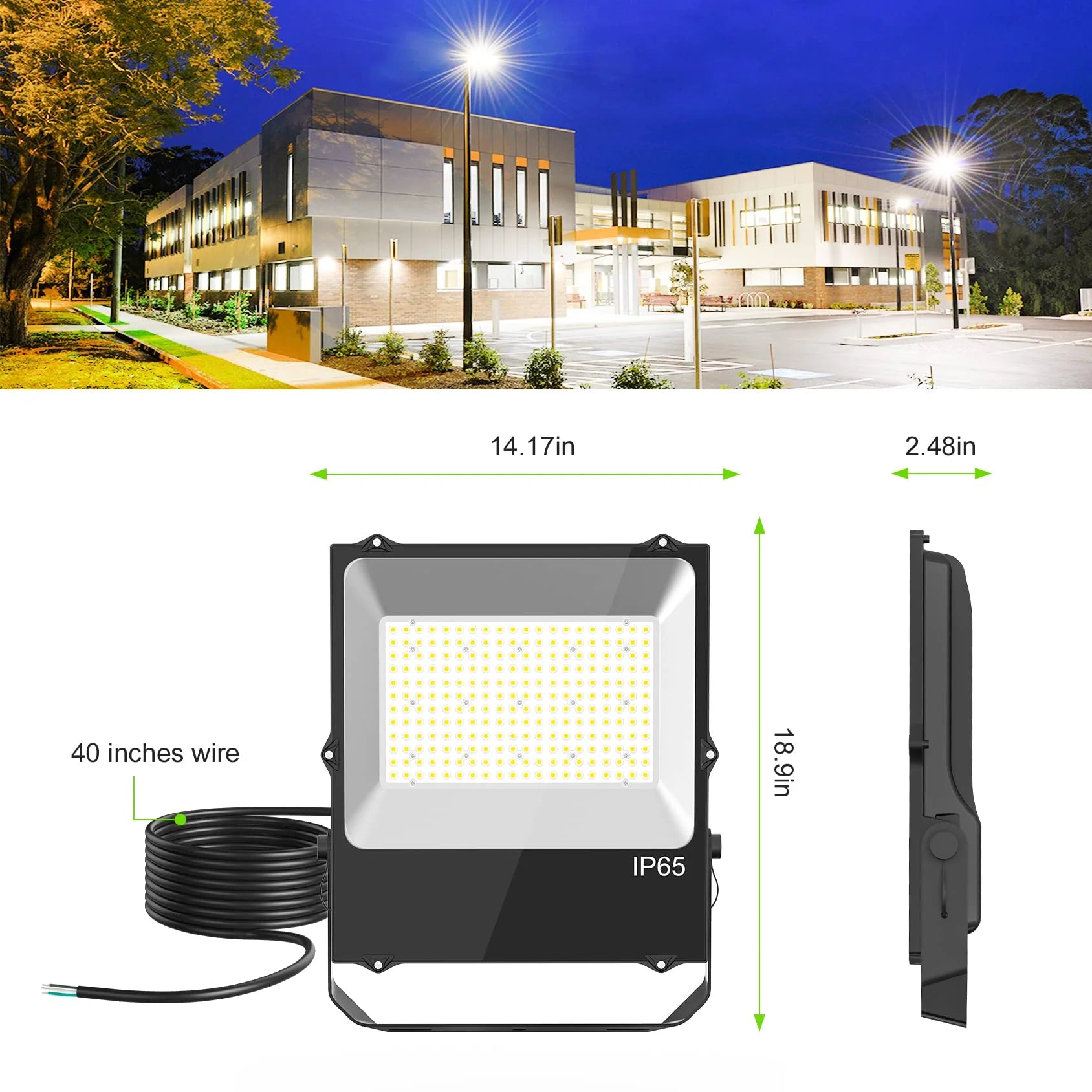 Lush Flood-Pro | 240W Commercial LED Flood Light | 33,600 Lumens - Image 6