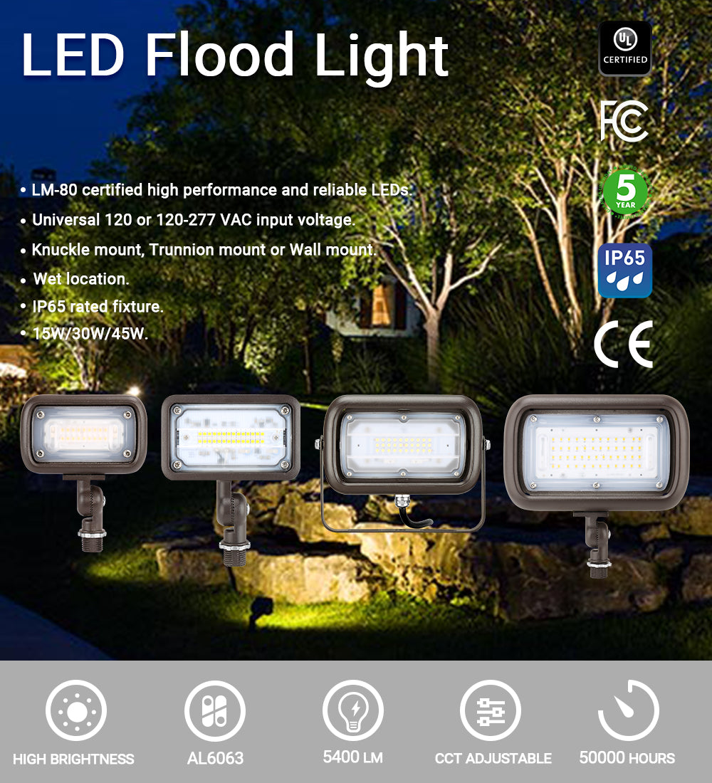 Waterproof Professional Knuckle Mount LED by Lush Global
