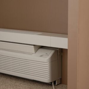 Motel guest room renovation featuring prepped wall sleeves with MDK01QW kits