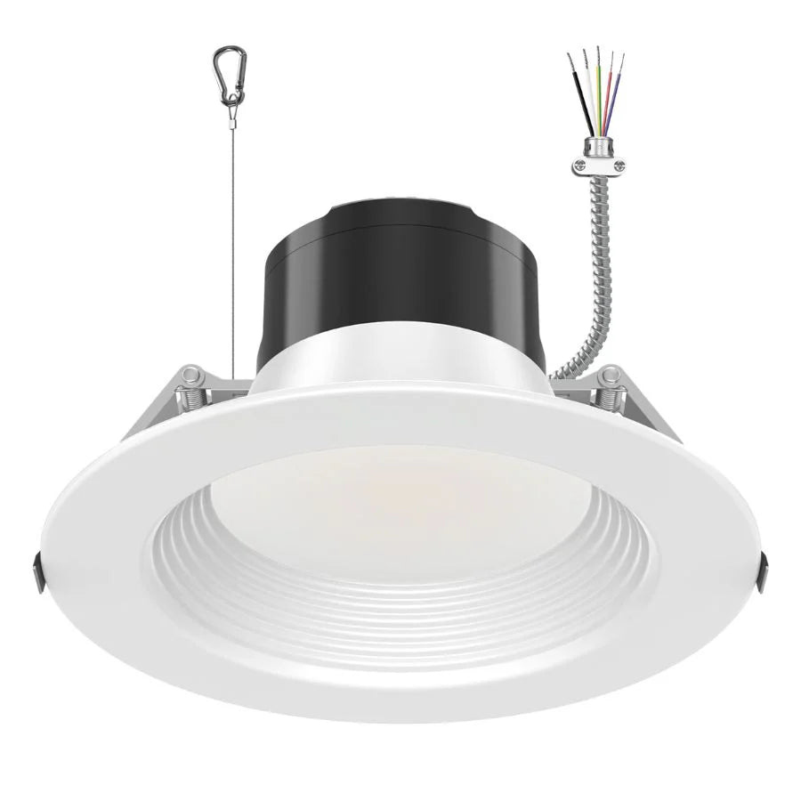 8" LED Commercial Downlight – DNL Series (4-Pack) | High-Output Selectable Wattage & CCT