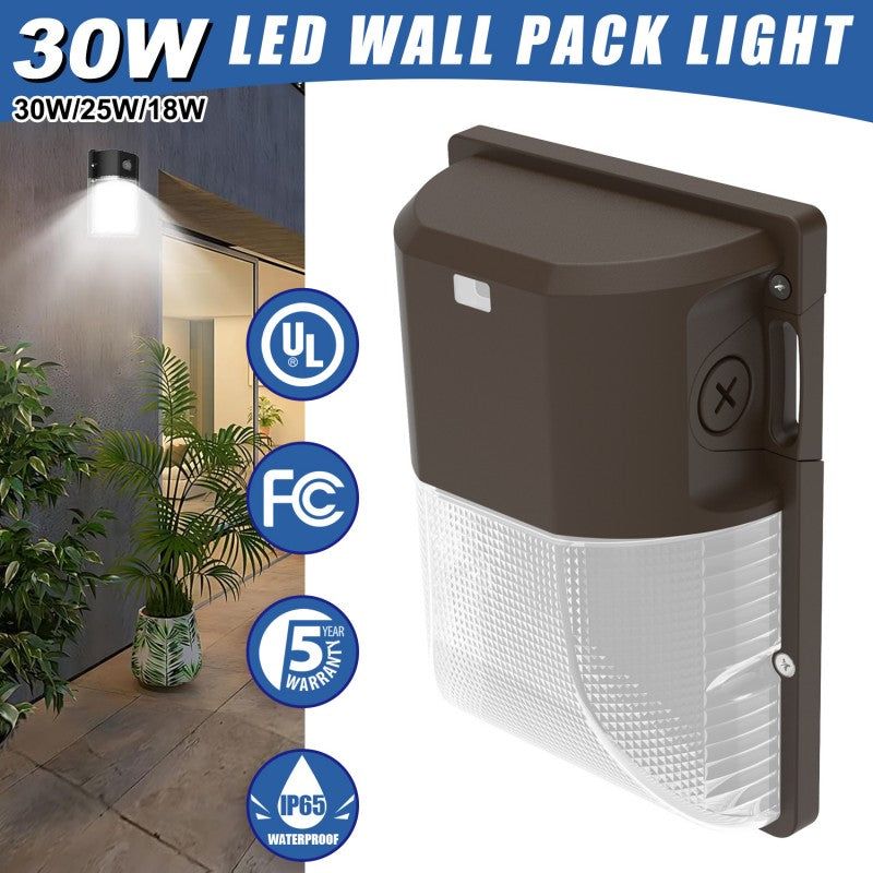Lush Pro-Wall Mini | Tunable 18W-30W LED Wall Pack | 3-Color Selectable - Image 7