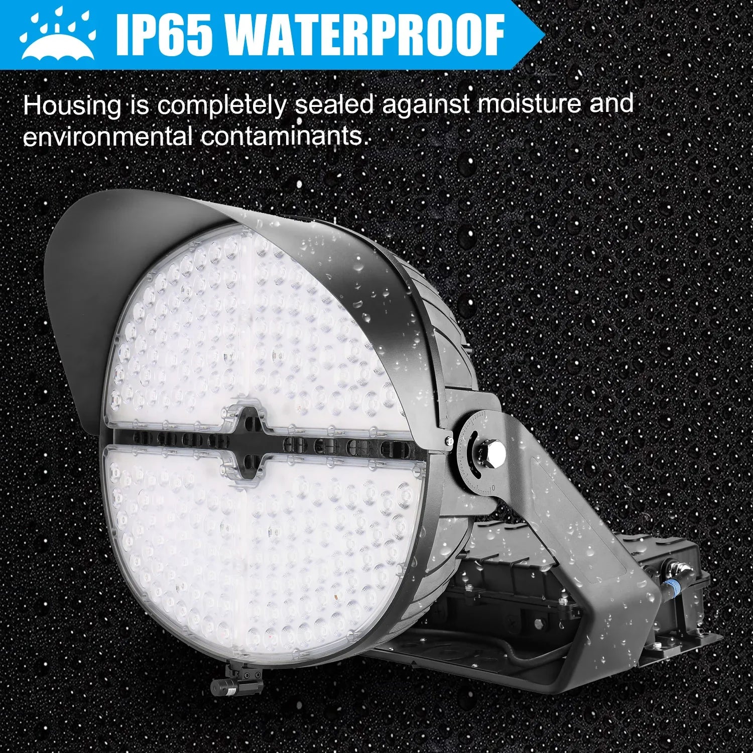 Lush Coliseum Apex LED Stadium Light | 500W | 70,000 Lumens | 277-480V High Voltage - Image 3