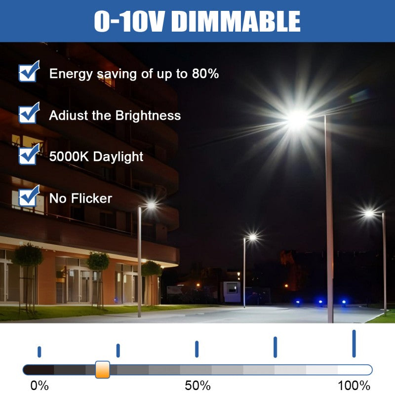 Lush Titan Pro LED Parking Lot Light | 100W-200W Commercial Street & Area Lighting - Image 5
