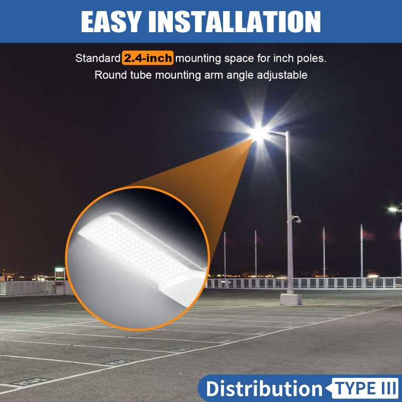 Lush Titan Pro LED Parking Lot Light | 100W-200W Commercial Street & Area Lighting - Image 6