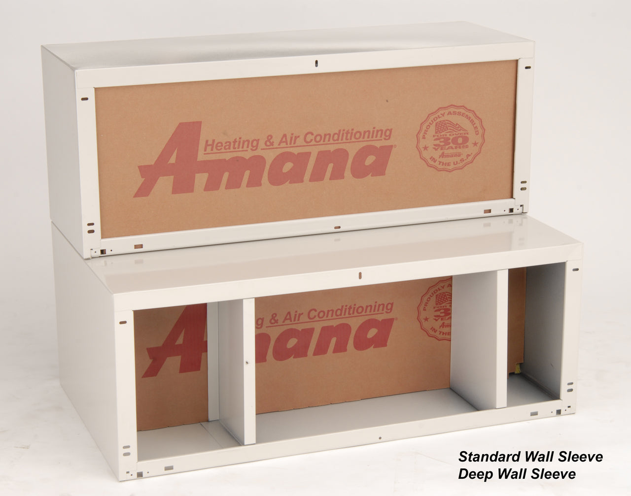 Amana WS900QW Series Insulated PTAC Wall Sleeves | Quiet White Metal Sleeves with Weather Board (Standard & Extra-Deep Variants) - Image 3