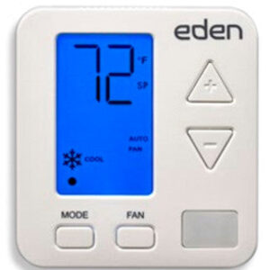 Amana DS01G Commercial Wireless RF Occupancy Sensing Digital Thermostat | Integrated PIR Motion Sensor for Amana Eden Energy Management Systems & PTAC Setback Controls