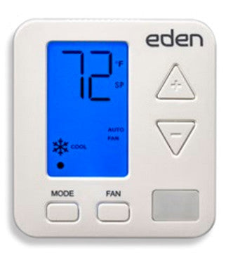 Amana DS01G Commercial Wireless RF Occupancy Sensing Digital Thermostat | Integrated PIR Motion Sensor for Amana Eden Energy Management Systems & PTAC Setback Controls