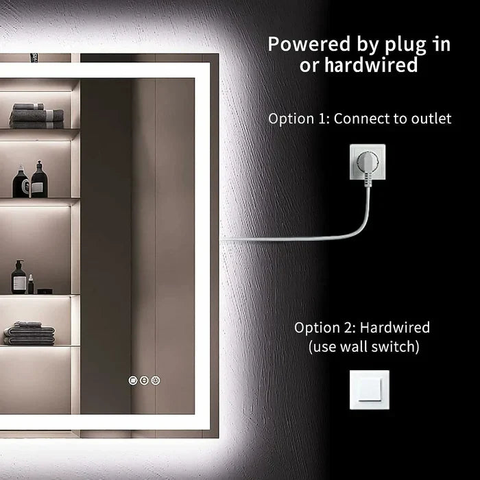 LED Bathroom Mirror – Backlit + Front Lit | Commercial Grade | Hospitality - Image 8