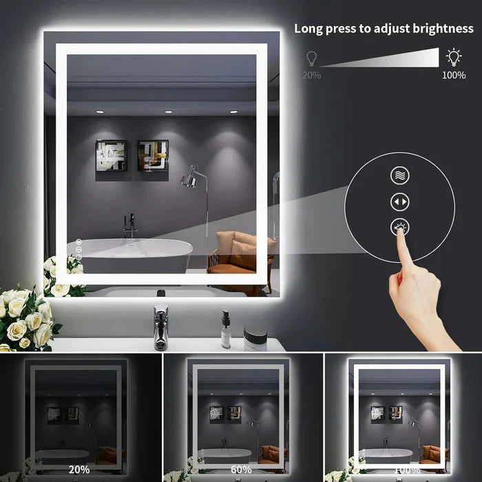 LED Bathroom Mirror – Backlit + Front Lit | Commercial Grade | Hospitality - Image 10