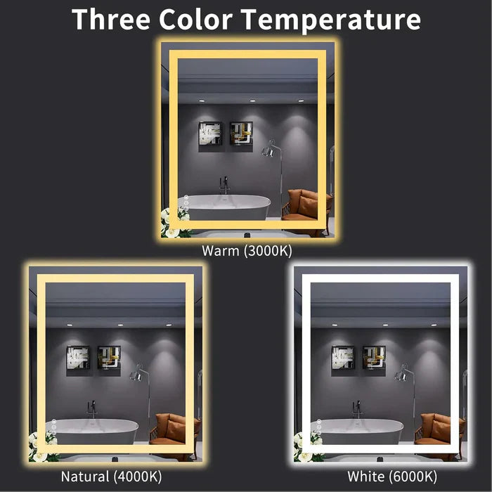 LED Bathroom Mirror – Backlit + Front Lit | Commercial Grade | Hospitality - Image 11