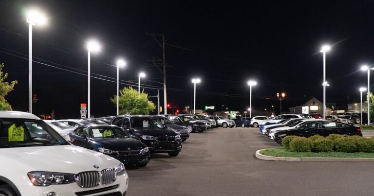 parking lot light